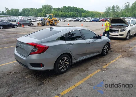 2017 Honda Civic Ex z USA, uszkodzony, nr VIN 2HGFC2F77HH506788